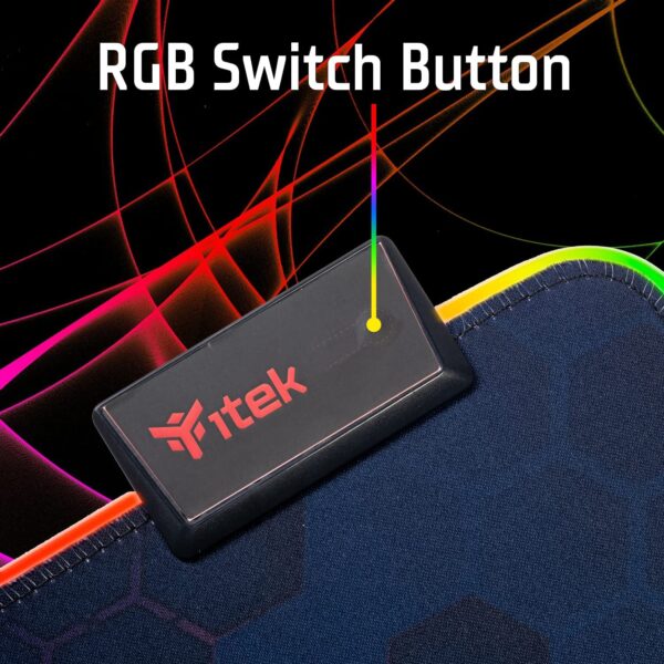 ITEK E1 Tappetino per Mouse Gaming L RGB - immagine 3