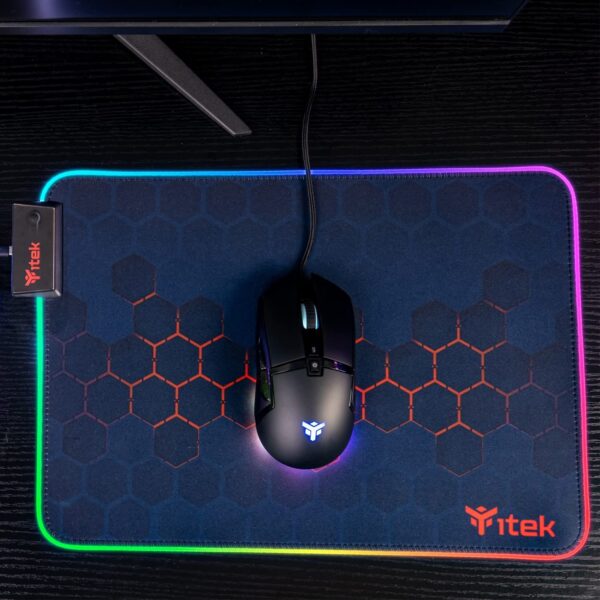 ITEK E1 Tappetino per Mouse Gaming L RGB - immagine 4