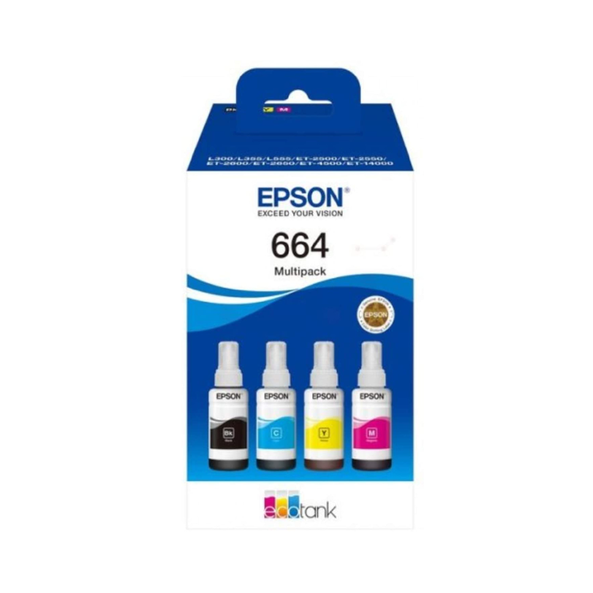 Epson 664 EcoTank Multipack 4 colori - AKIS informatica