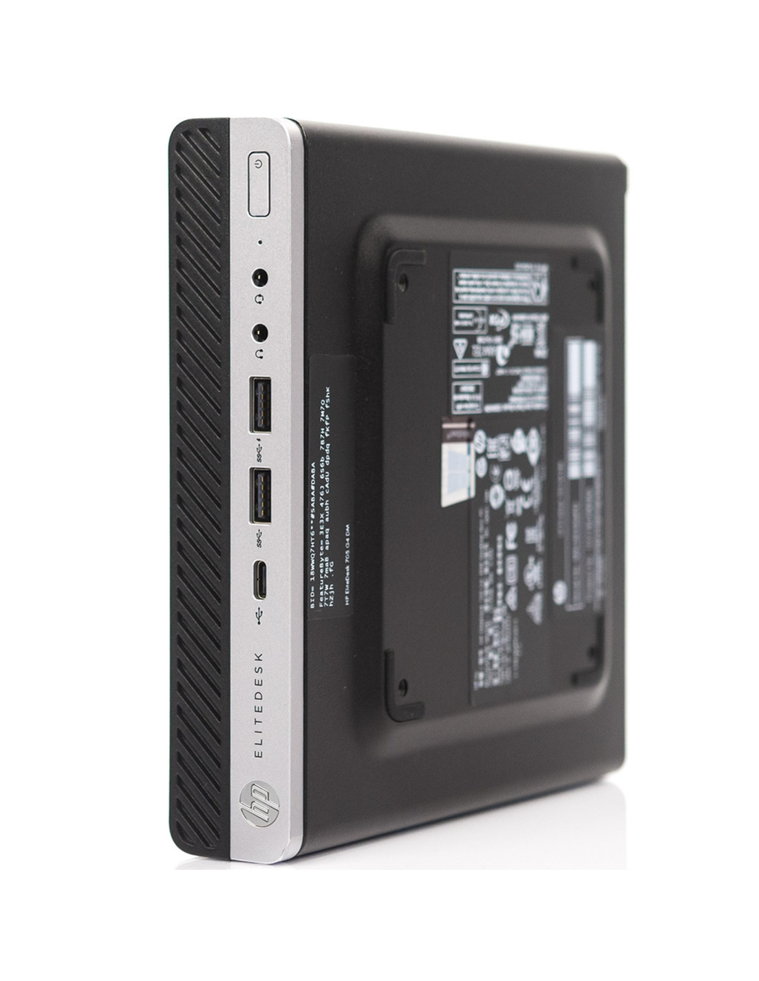 Mini PC HP EliteDesk 705 G4 AMD Ryzen 5 Pro 2400GE Ram 8GB SSD 250GB NVMe Windows 11 Pro (PRODOTTO RICONDIZIONATO) - immagine 4