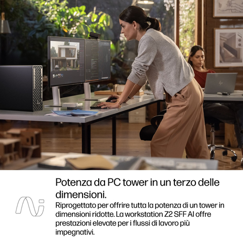 HP Z2 SFF G1i Wolf Pro Security Edition Intel Core Ultra 7 265 32 GB DDR5-SDRAM 1 TB SSD NVIDIA RTX A1000 Windows 11 Pro Stazione di lavoro AI Workstation, AI PC Nero - immagine 15