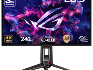 ASUS ROG Swift OLED PG27UCDM Monitor PC 67,3 cm (26.5") 3840 x 2160 Pixel 4K Ultra HD QD-OLED Nero