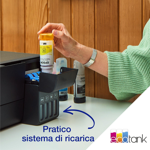 Epson EcoTank ET-2860 stampante multifunzione a serbatoio - immagine 8