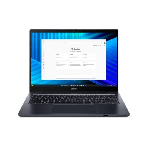 Acer TravelMate TMP414RN-55- TCO-59JS Intel Core Ultra 5 225U Ibrido (2 in 1) 35,6 cm (14") Touch screen WUXGA 16 GB DDR5-SDRAM 1 TB SSD Wi-Fi 7 (802.11be) Windows 11 Pro Italiano Blu - immagine 2