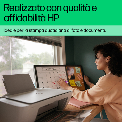 HP DeskJet 2822e Wireless All-in-One Colore Stampante, Instant Ink; Fotocopiatrice, scanner - immagine 9