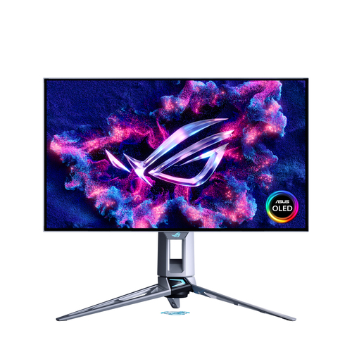 ASUS ROG Swift OLED PG27AQWP-W Monitor PC 67,3 cm (26.5") 2560 x 1440 Pixel Quad HD LCD Argento - immagine 2