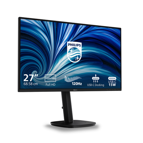 Philips Serie 3000 27B2U3301/00 Monitor PC 68,6 cm (27") 1920 x 1080 Pixel Full HD LCD Nero - immagine 2
