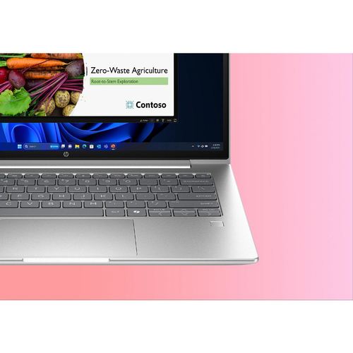 HP ProBook 4 G1i AI Intel Core Ultra 7 255U Computer portatile 35,6 cm (14") WUXGA 16 GB DDR5-SDRAM 512 GB SSD Wi-Fi 6E (802.11ax) Windows 11 Pro AI PC Argento - immagine 3