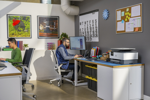 HP OfficeJet Pro 9120b Wireless All-in-One Colore Stampante, Stampa fronte/retro; fotocopiatrice, scanner - immagine 10