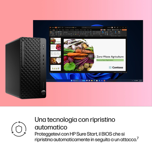 HP ProDesk 4 Tower G1i Desktop AI PC Intel Core Ultra 5 235 16 GB DDR5-SDRAM 512 GB SSD Windows 11 Pro - immagine 4