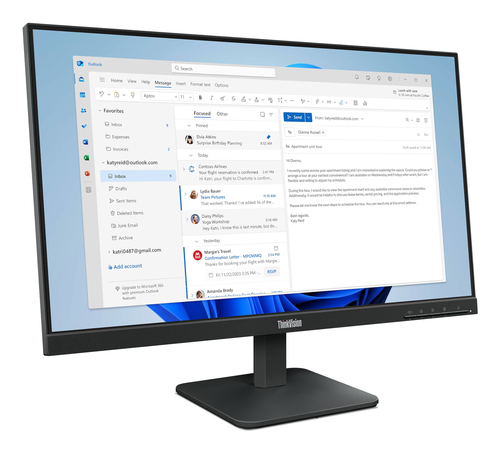 Lenovo ThinkVision S24-4e Monitor - immagine 3