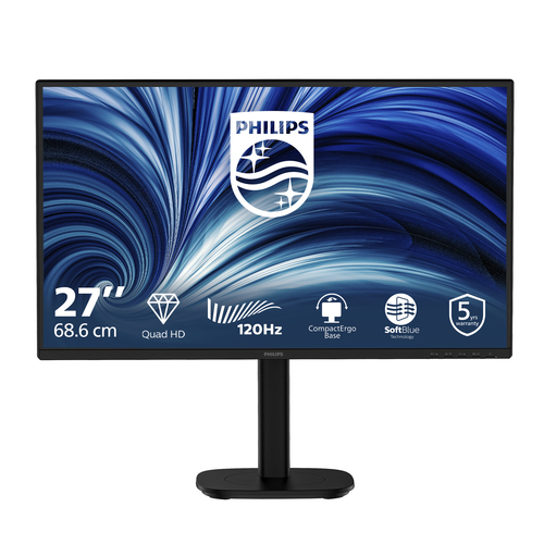 Philips 27B2N3500/00 Monitor PC 68,6 cm (27") 2560 x 1440 Pixel Full HD LCD Nero - immagine 2