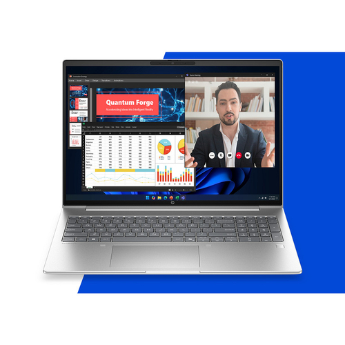 HP DP9J1AT laptop Copilot+ PC Intel Core Ultra 7 Computer portatile 40,6 cm (16") WUXGA 16 GB DDR5-SDRAM 512 GB SSD Wi-Fi 7 (802.11be) Windows 11 Pro Argento - immagine 12