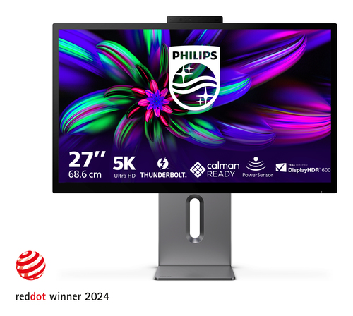 Philips Brilliance 27E3U7903/00 Monitor PC 68,6 cm (27") 5120 x 2880 Pixel 5K Ultra HD LCD Grigio