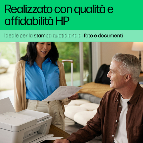 HP DeskJet 4222e Wireless All-in-One Colore Stampante, Instant Ink; Fotocopiatrice, scanner - immagine 7