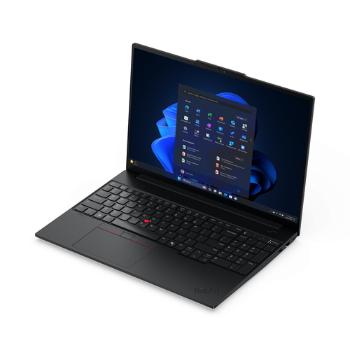 Lenovo ThinkPad E16 Gen 3 (Intel) Copilot+ PC Intel Core Ultra 5 226V Computer portatile 40,6 cm (16") WUXGA 16 GB LPDDR5x-SDRAM 512 GB SSD Wi-Fi 6E (802.11ax) Windows 11 Pro Italiano Nero - immagine 9