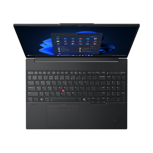 Lenovo ThinkPad E16 Gen 3 (Intel) Copilot+ PC Intel Core Ultra 5 226V Computer portatile 40,6 cm (16") WUXGA 16 GB LPDDR5x-SDRAM 512 GB SSD Wi-Fi 6E (802.11ax) Windows 11 Pro Italiano Nero - immagine 4