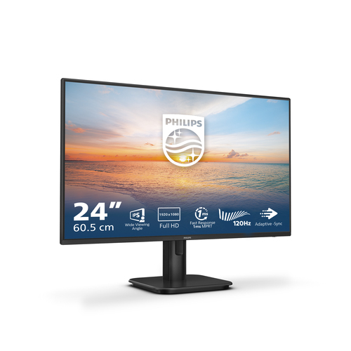 Philips Serie 1000 24E1N1100A/00 Monitor PC 60,5 cm (23.8") 1920 x 1080 Pixel Full HD LCD Nero - immagine 3