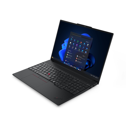 Lenovo ThinkPad E16 Gen 3 (Intel) Copilot+ PC Intel Core Ultra 5 226V Computer portatile 40,6 cm (16") WUXGA 16 GB LPDDR5x-SDRAM 512 GB SSD Wi-Fi 6E (802.11ax) Windows 11 Pro Italiano Nero - immagine 2
