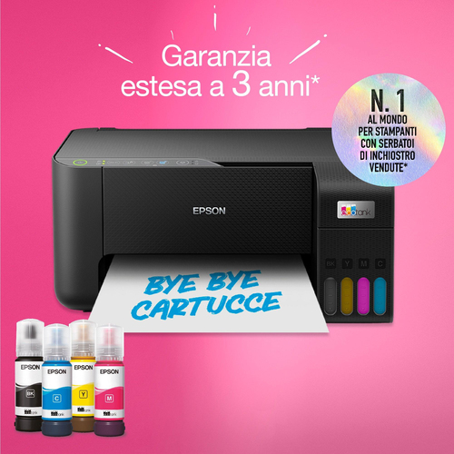 Epson EcoTank ET-2860 stampante multifunzione a serbatoio - immagine 7