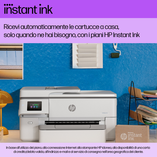 HP OfficeJet Pro 9720e Wireless All-in-One Colore Stampante, Stampa fronte/retro; fotocopiatrice, scanner - immagine 6