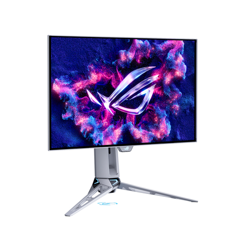 ASUS ROG Swift OLED PG27AQWP-W Monitor PC 67,3 cm (26.5") 2560 x 1440 Pixel Quad HD LCD Argento - immagine 6