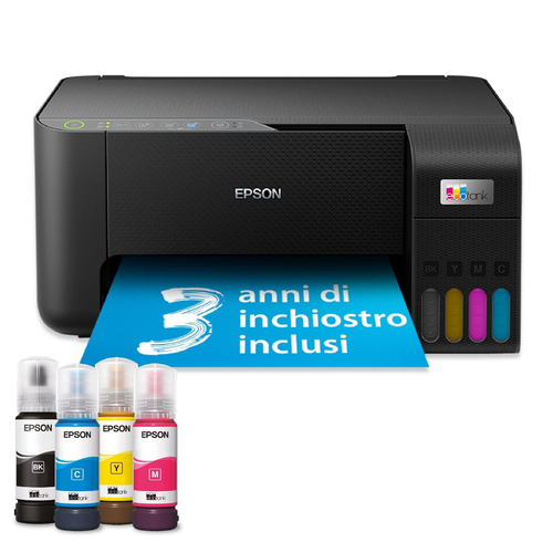 Epson EcoTank ET-2860 stampante multifunzione a serbatoio - immagine 6