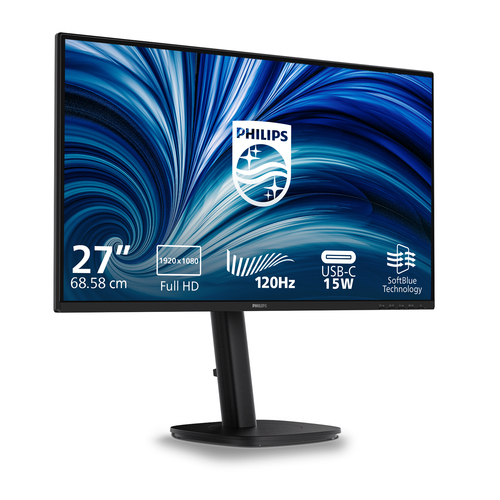 Philips Serie 3000 27B2N3200J/00 Monitor PC 68,6 cm (27") 1920 x 1080 Pixel Full HD LCD Nero - immagine 2