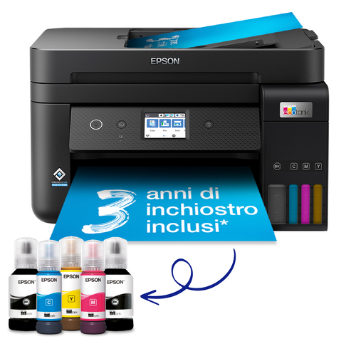 Epson EcoTank ET-4800 stampante multifunzione a serbatoio - immagine 17