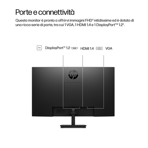 HP Series 3 Pro Monitor serie 3 Pro FHD 23,8" – 324ph - immagine 4