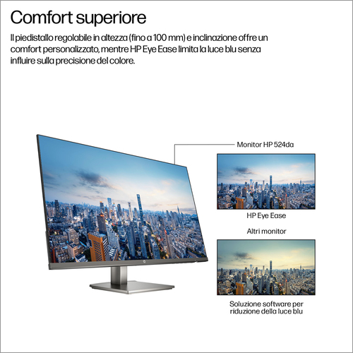 HP Series 5 Monitor serie 5 FHD da 23,8" – 524da - immagine 7