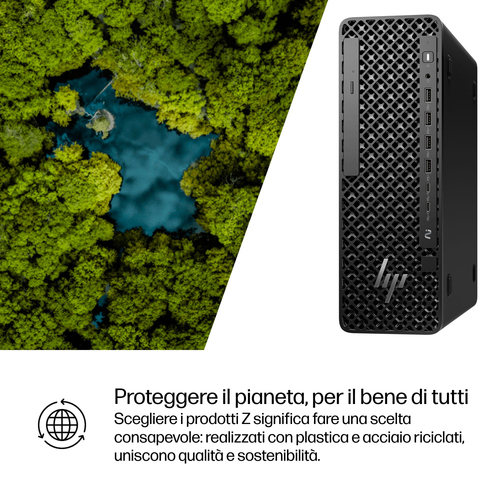 HP Z2 SFF G1i Wolf Pro Security Edition Intel Core Ultra 7 265 32 GB DDR5-SDRAM 1 TB SSD NVIDIA RTX A1000 Windows 11 Pro Stazione di lavoro AI Workstation, AI PC Nero - immagine 12
