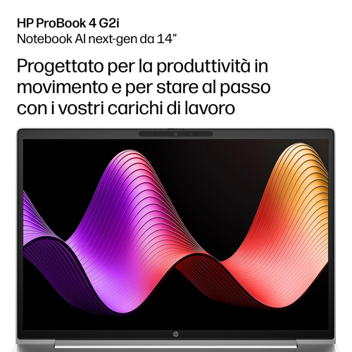 HP DP9J3AT laptop Copilot+ PC Intel Core Ultra 7 Computer portatile 35,6 cm (14") WUXGA 16 GB DDR5-SDRAM 512 GB SSD Wi-Fi 7 (802.11be) Windows 11 Pro Argento - immagine 10