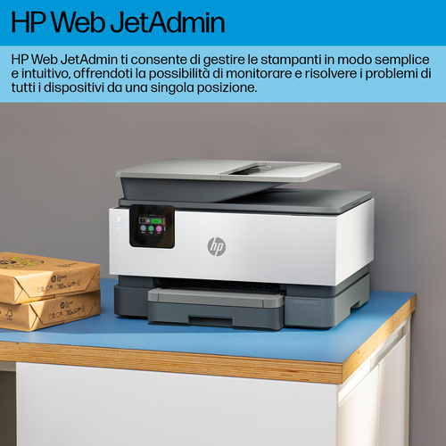 HP OfficeJet Pro 9120b Wireless All-in-One Colore Stampante, Stampa fronte/retro; fotocopiatrice, scanner - immagine 6