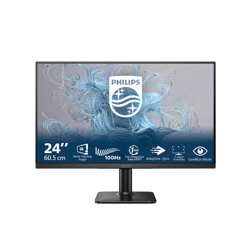 Philips Serie 1000 24E2N1100LB/00 Monitor PC 60,5 cm (23.8") 1920 x 1080 Pixel Full HD LCD Nero
