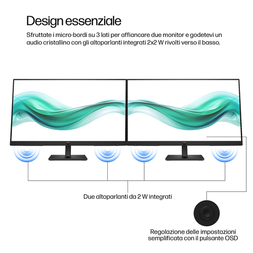 HP Series 3 Pro Monitor serie 3 Pro FHD 23,8" – 324ph - immagine 6