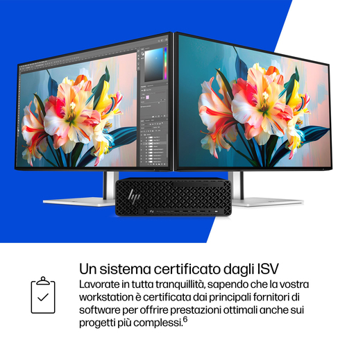 HP Z2 SFF G1i Wolf Pro Security Edition Intel Core Ultra 7 265 32 GB DDR5-SDRAM 1 TB SSD NVIDIA RTX A1000 Windows 11 Pro Stazione di lavoro AI Workstation, AI PC Nero - immagine 11