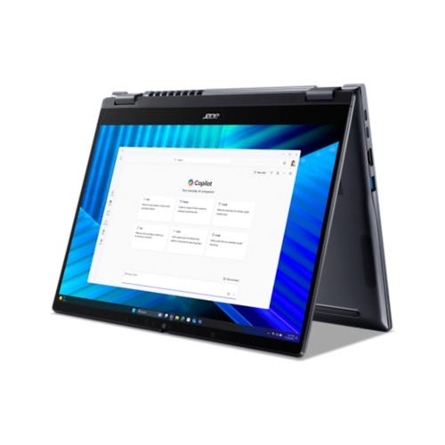 Acer TravelMate TMP414RN-55- TCO-59JS Intel Core Ultra 5 225U Ibrido (2 in 1) 35,6 cm (14") Touch screen WUXGA 16 GB DDR5-SDRAM 1 TB SSD Wi-Fi 7 (802.11be) Windows 11 Pro Italiano Blu - immagine 9